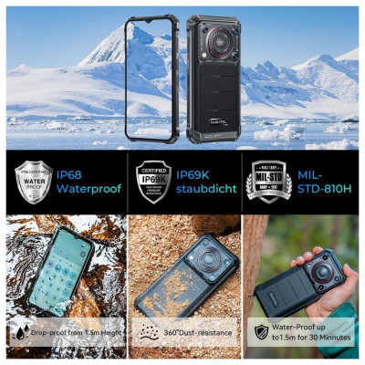 Смартфон Oukitel WP36 8/128GB Black