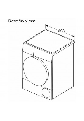 Сушильна машина Bosch WQB245B1BY