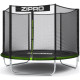 Батут Zipro 252 см із зовнішньою захисною сіткою Jump Pro 8FT