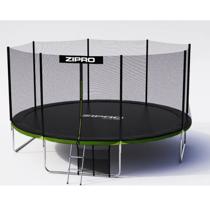 Батут Zipro 435 см із зовнішньою захисною сіткою Jump Pro 14FT