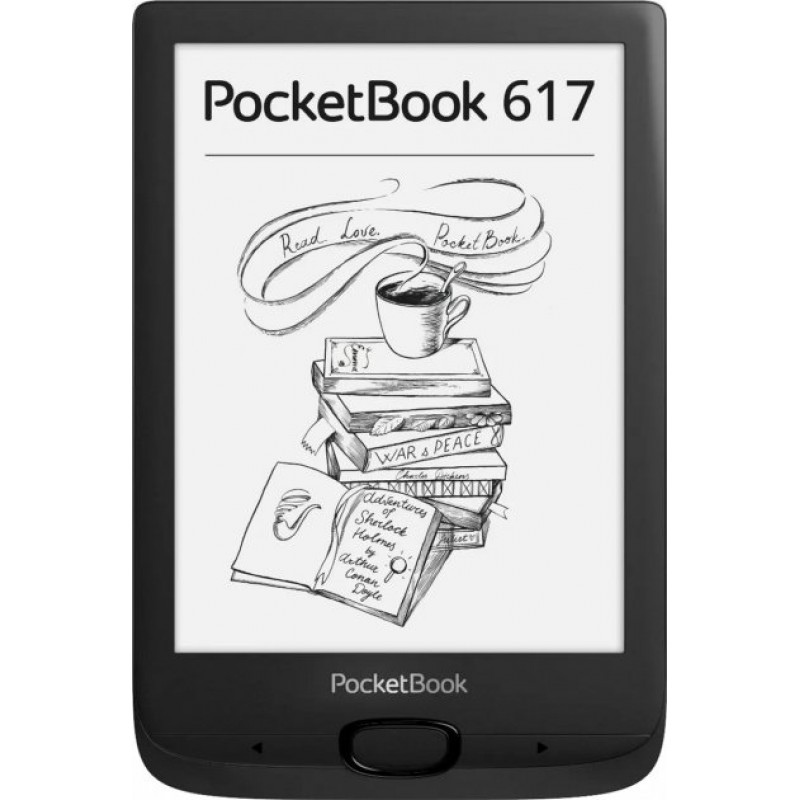 Електронна книга PocketBook Basic Lux 3 Obsidian Black PB617-P-WW