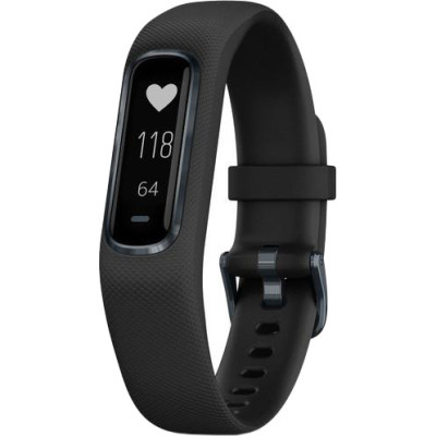 Фітнес-браслет Garmin Vivosmart 4 Midnight with Black Band (010-01995-20/80)