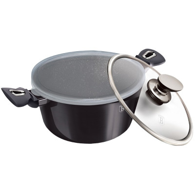 Каструля Berlinger Haus Metallic Line Carbon Pro Edition 6,1 л (BH-6894) Каструля Berlinger Haus Metallic Line Carbon Pro Edition 6,1 л (BH-6894)