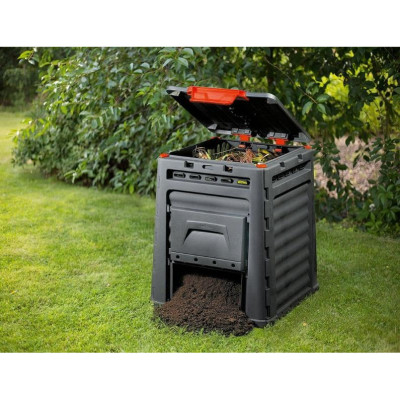 Компостер садовий Keter Eco Composter 320 л, чорний (8711245130392)