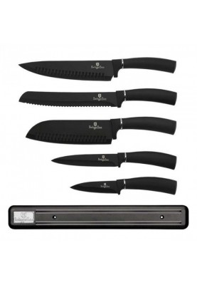 Набір ножів Berlinger Haus Black Silver Collection із 6 предметів (BH-2536A)