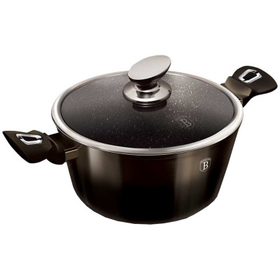Набір посуду Berlinger Haus Shiny Black 18 предметів (BH-6614)