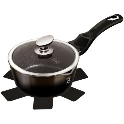 Набір посуду Berlinger Haus Shiny Black 18 предметів (BH-6614)