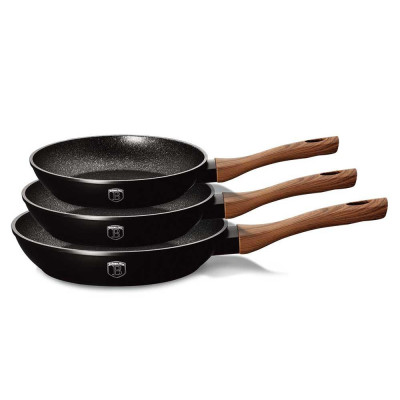 Набір сковорідок Berlinger Haus Ebony Rosewood Collection (BH-1727)