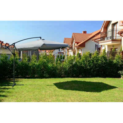 Садова парасолька FUNFIT Garden 300 см сірий