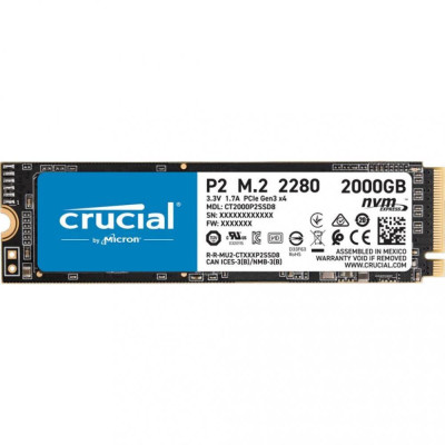 SSD накопичувач Crucial P2 2 TB (CT2000P2SSD8)