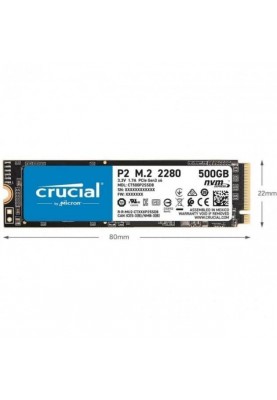 SSD накопичувач Crucial P2 250 GB (CT250P2SSD8)