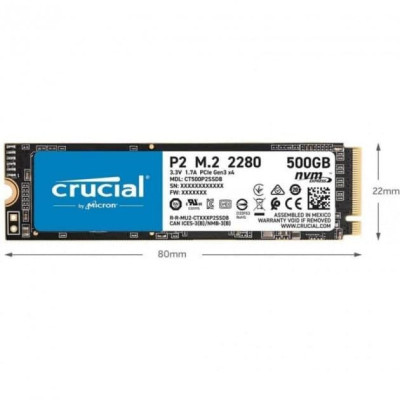 SSD накопичувач Crucial P2 250 GB (CT250P2SSD8)