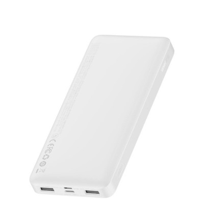 Зовнішній акумулятор (Power Bank) Baseus Mini JA Fast Charge 3A 30000 mAh White (PPJAN-C02)
