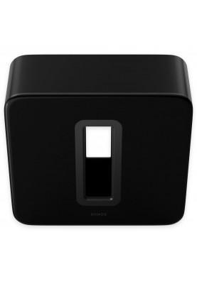 Сабвуфер активний Sonos Sub Gen.3 Black (SUBG3EU1BLK)