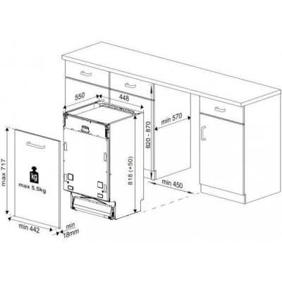 Посудомийна машина Beko DIS26120
