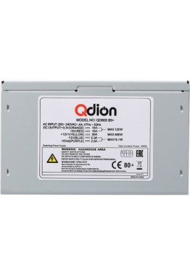 Блок живлення Qdion QD600 80+