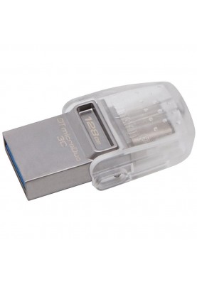 Флешка Kingston 128 GB DataTraveler microDuo 3C (DTDUO3C/128GB)