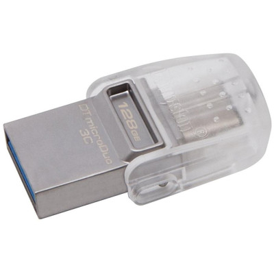 Флешка Kingston 128 GB DataTraveler microDuo 3C (DTDUO3C/128GB)