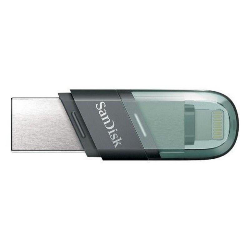 Флешка SanDisk 64 GB iXpand Flip Sea Green (SDIX90N-064G-GN6NN)