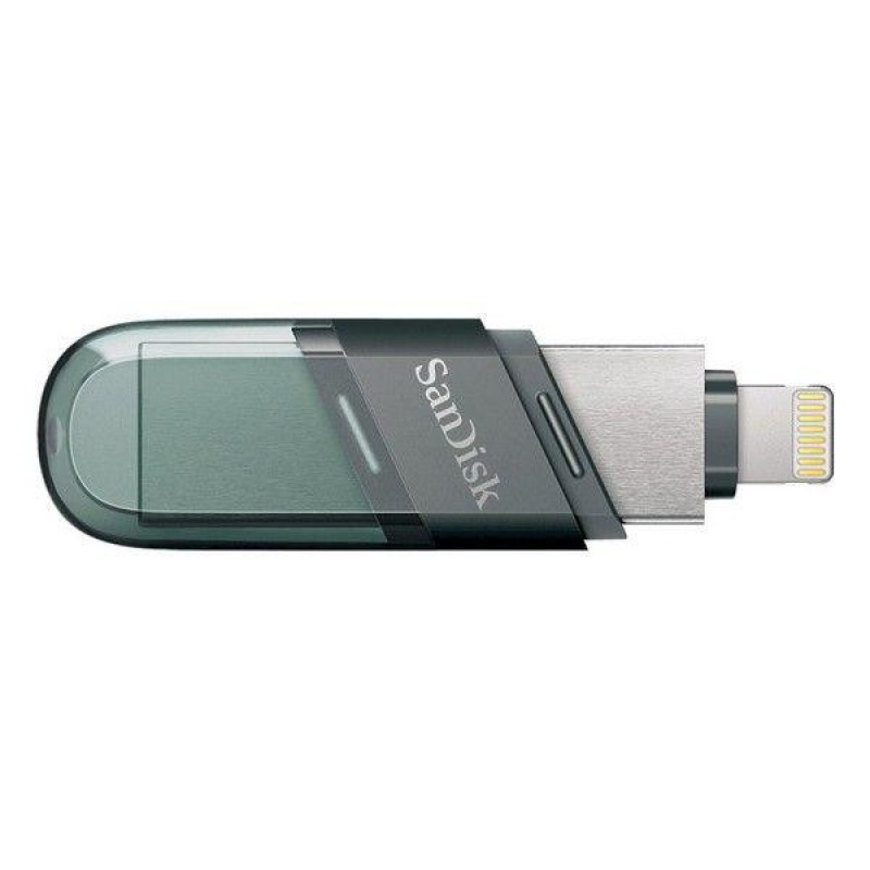 Флешка SanDisk 64 GB iXpand Flip Sea Green (SDIX90N-064G-GN6NN)