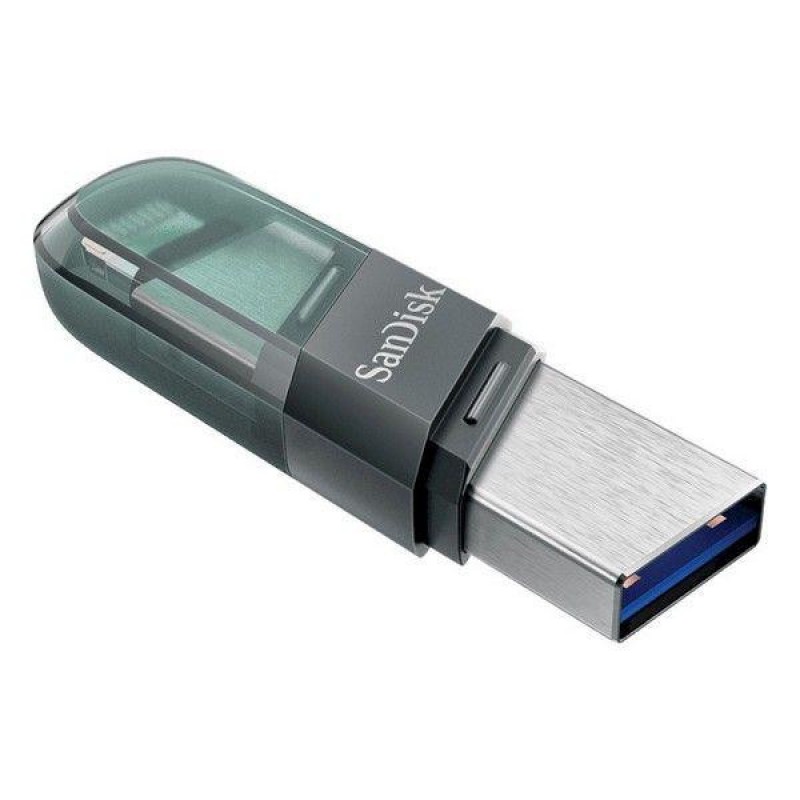 Флешка SanDisk 64 GB iXpand Flip Sea Green (SDIX90N-064G-GN6NN)