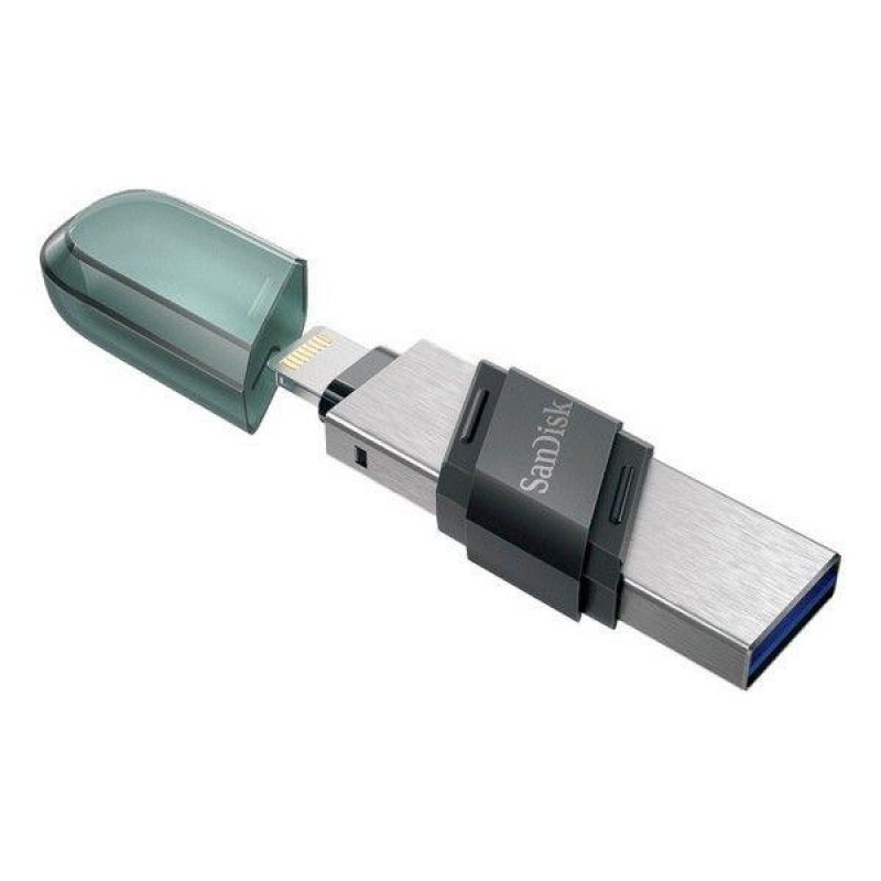 Флешка SanDisk 64 GB iXpand Flip Sea Green (SDIX90N-064G-GN6NN)