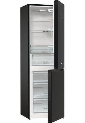 Холодильник із морозильною камерою Gorenje NRK6192SYBK