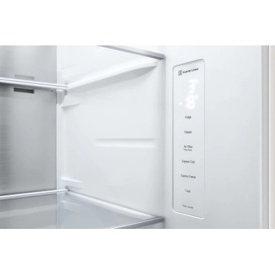 Холодильник із морозильною камерою LG GC-B257SEZV