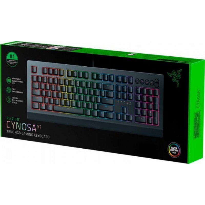 Клавіатура Razer Cynosa V2 USB (RZ03-03400700-R3R1)