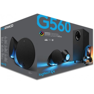 Мультимедійна акустика Logitech G560 Black (980-001301)