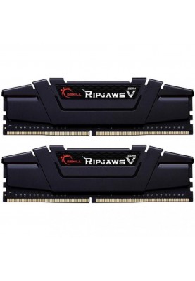 Пам'ять для настільних комп'ютерів G.Skill 16 GB (2x8GB) DDR4 4000 MHz Ripjaws V Classic Black (F4-4000C15D-16GVK)