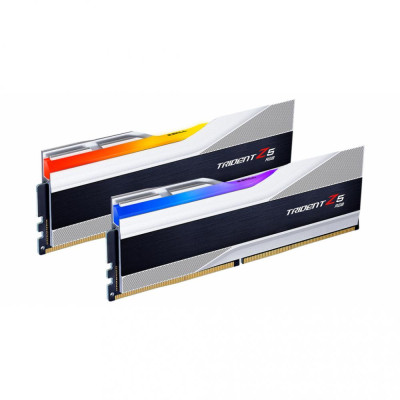 Пам'ять для настільних комп'ютерів G.Skill 32 GB (2x16GB) DDR5 5600 MHz Trident Z5 RGB Silver (F5-5600J3636C16GX2-TZ5RS)