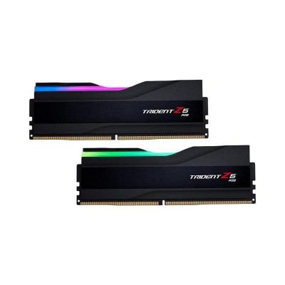 Пам'ять для настільних комп'ютерів G.Skill 32 GB (2x16GB) DDR5 6000 MHz Trident Z5 RGB Black (F5-6000J4040F16GX2-TZ5RK)