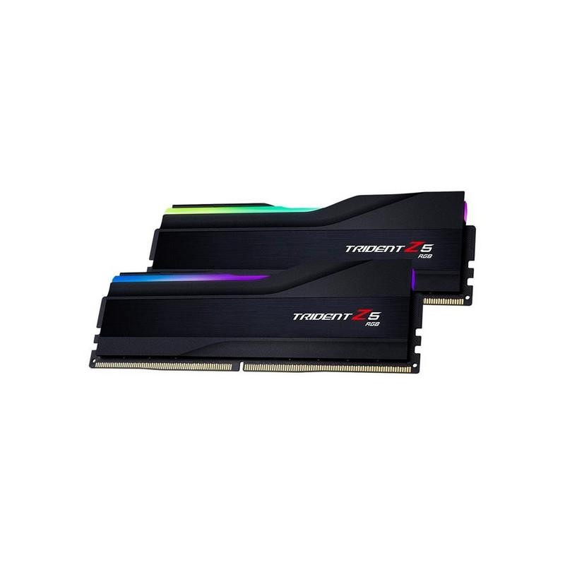 Пам'ять для настільних комп'ютерів G.Skill 32 GB (2x16GB) DDR5 6000 MHz Trident Z5 RGB Black (F5-6000J4040F16GX2-TZ5RK)