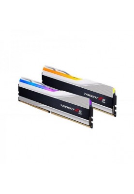 Пам'ять для настільних комп'ютерів G.Skill 32 GB (2x16GB) DDR5 6000 MHz Trident Z5 RGB Silver (F5-6000J3636F16GX2-TZ5RS)