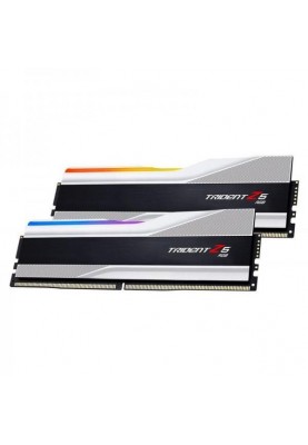 Пам'ять для настільних комп'ютерів G.Skill 32 GB (2x16GB) DDR5 6000 MHz Trident Z5 RGB Silver (F5-6000J3636F16GX2-TZ5RS)