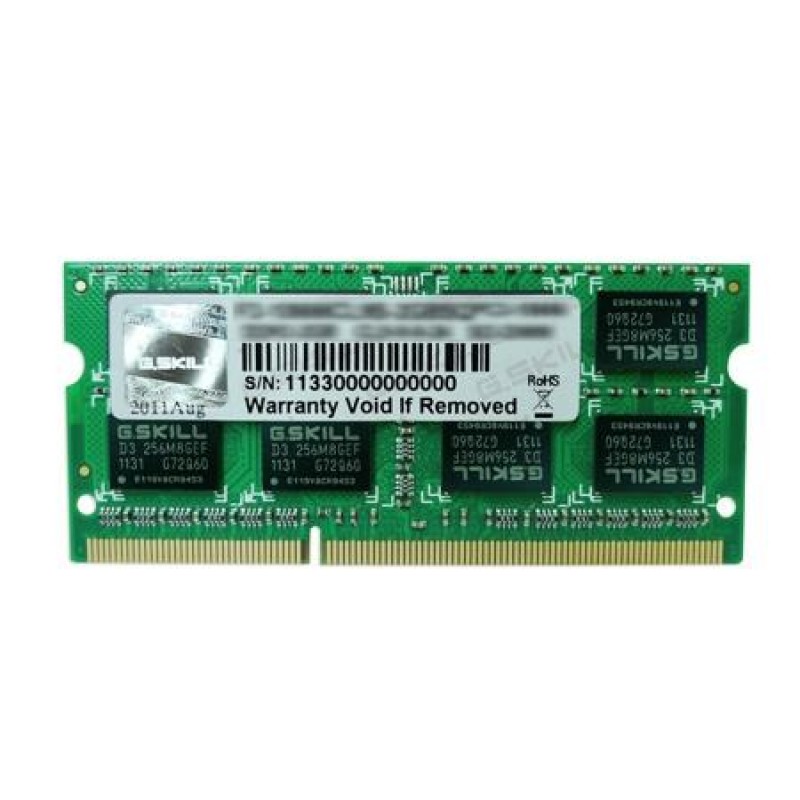 Пам'ять для ноутбуків G.Skill 8 GB SO-DIMM DDR3 1600 MHz (F3-1600C11S-8GSQ)