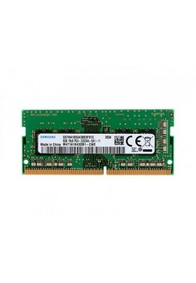 Пам'ять для ноутбуків Samsung 8 GB SO-DIMM DDR4 3200 MHz (M471A1K43DB1-CWE)