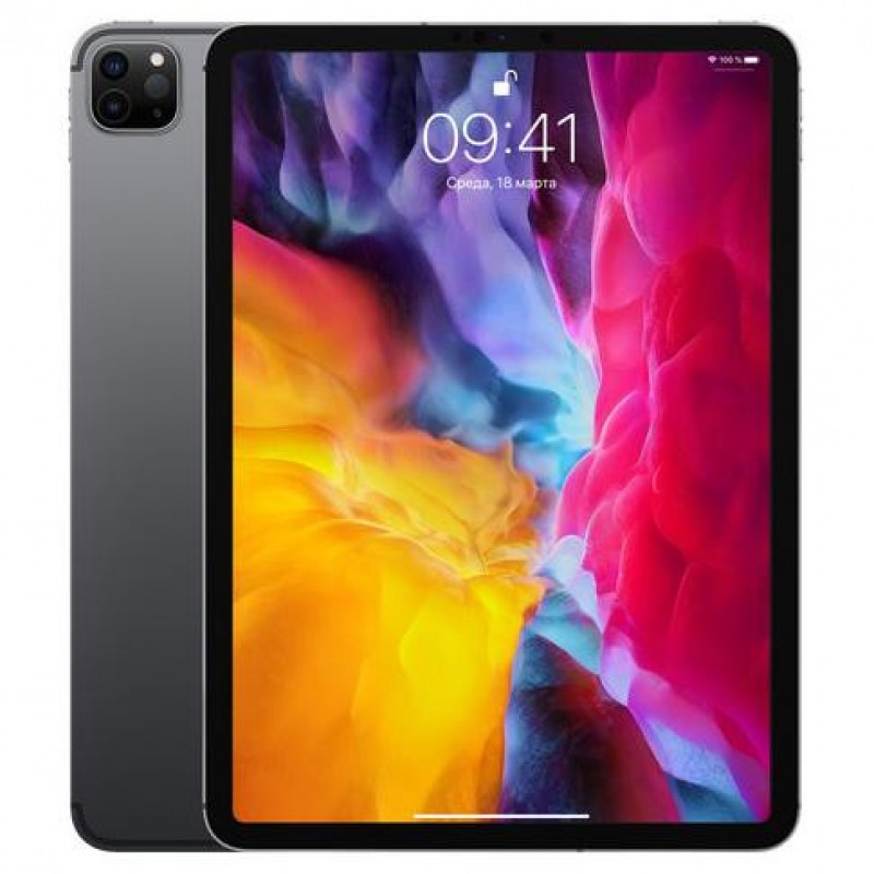 Планшет Apple iPad Pro 11 2020 Wi-Fi + Cellular 256GB Space Gray (MXEW2, MXE42)