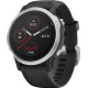 Смарт-годинник Garmin Fenix 6S Solar Silver with black band (010-02409-00)