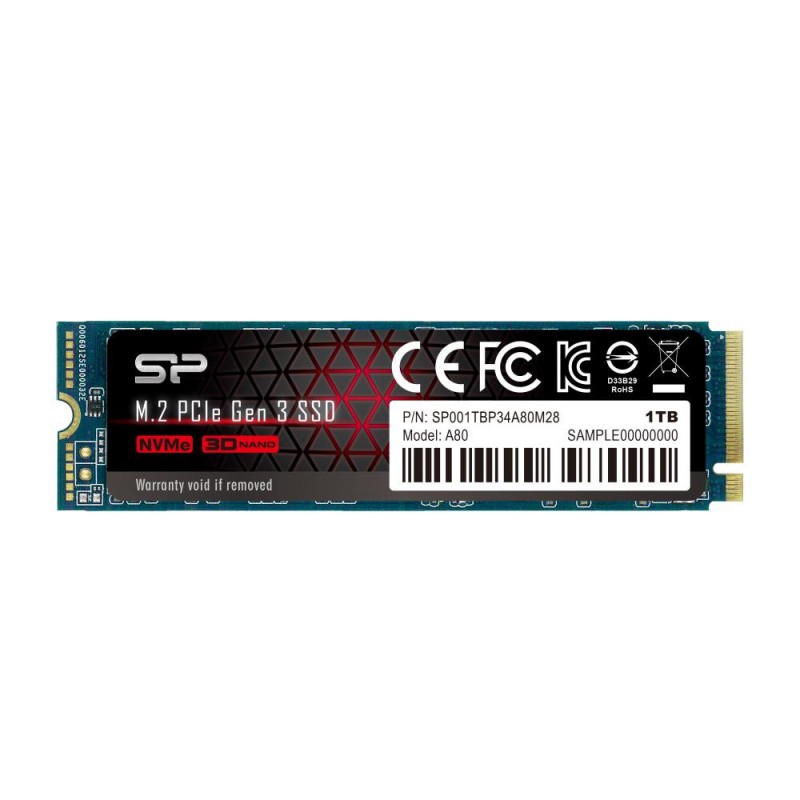 SSD накопичувач Silicon Power P34A80 512 GB (SP512GBP34A80M28)