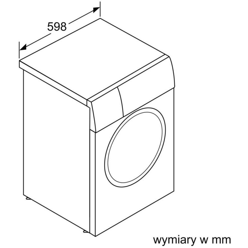 Пральна машина автоматична Bosch WAU2856LPL