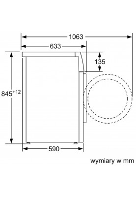 Пральна машина автоматична Bosch WAU2856LPL