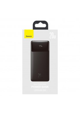 Зовнішній акумулятор (Power Bank) Baseus Bipow Digital Display 10000mAh 20W Black (PPDML-L01)