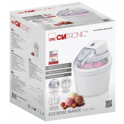 Морожениця напівавтоматична Clatronic ICM 3764