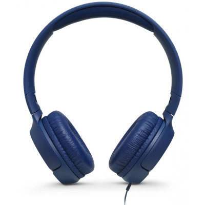 Навушники з мікрофоном JBL T500 Blue (JBLT500BLU)