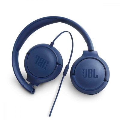 Навушники з мікрофоном JBL T500 Blue (JBLT500BLU)