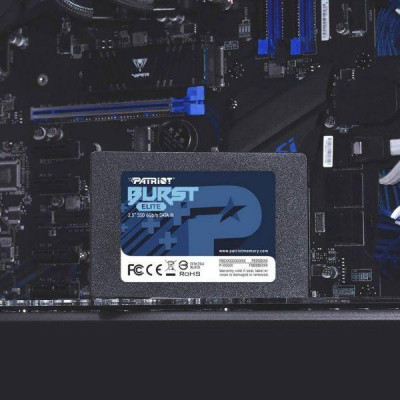 SSD накопичувач PATRIOT Burst Elite 480 GB (PBE480GS25SSDR)