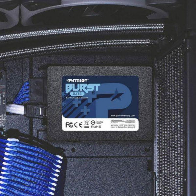 SSD накопичувач PATRIOT Burst Elite 480 GB (PBE480GS25SSDR)
