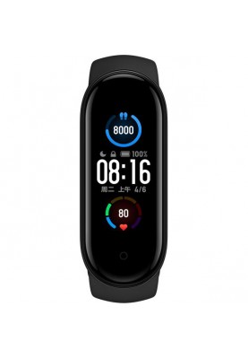 Фітнес-браслет Xiaomi Mi Smart Band 5 Black (BHR4215GL, BHR4236CN)